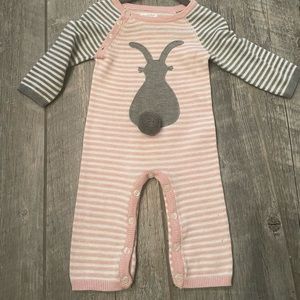 NWOT BUNNY MUD PIE ROMPER 3-6 months